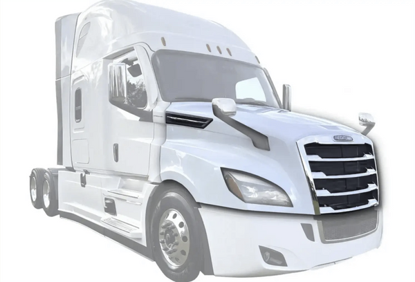 Hood Shell Fiberglass With Grille and Side Hood Vent 2018+ Freightliner Cascadia