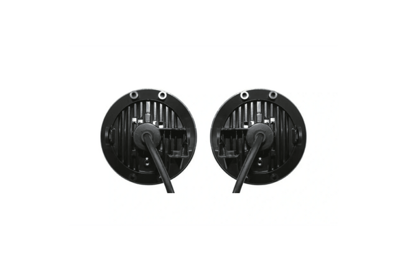 KOZAK LED Fog Light Pair OEM # A66-03653-002/A66-03653-003 compatible with Freightliner Century 2008+ PLUS Logo and Vest