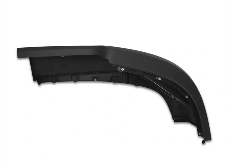 Kozak Plastic Black Bumper Extension Corner Left Driver Side for Kenworth T680 - Tacoma Parts Corporation
