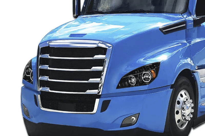 1 Pair New For 2018-2025 Freightliner Cascadia Full LED Black 1 Pair New For 2018-2025 Freightliner Cascadia Full LED Black