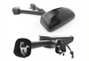 Kozak Black Door Mirror With Arms (Left Driver and Right Passenger Side) compatible with Kenworth T660 T600 T800 2008-2016 PLUS Kenworth Logo, 2x22" Windshield wipers and Kozak Reflective Vest