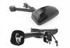 Kozak Black Door Mirror With Arms Right (Passenger Side) compatible with Kenworth T660 T600 T800 2008-2016 PLUS Kenworth Logo, 2x22" Windshield wipers and Kozak Reflective Vest