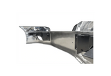 KOZAK Chrome STEEL 16" Bumper with Fog Lamp Hole + LED Fog Light Lamp Set with Halo Ring DLR Black for New Freightliner Cascadia 2018+ PLUS Logo, 2x 22" Windshield Wipers, License Plate Frame and Vest