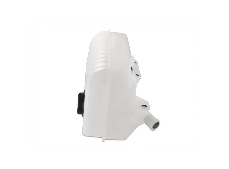 KOZAK Heavy Duty Engine Overflow Coolant Recovery Bottle Tank with Cap and Sensor (603-5504) + Side Hood Air Intake Grille Compatible with Volvo VNL VN 1996-2003 PLUS Wipers, 2x 12V LED Bulbs and Vest