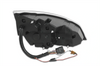 KOZAK Full LED Performance Headlight with LED Turn Signal BLACK Housing (Driver Left Side) for Freightliner Cascadia 2018 and newer PLUS Logo, Windshield Wipers and Vest
