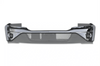 Kozak Chrome BUMPER COVERS with FOG LAMP HOLE PAIR SET (Driver Left and Passenger Right Side) for KENWORTH T680 NEXT GEN 2022 2023+ PLUS Logo, 2x22" Windshield Wipers and KOZAK Vest