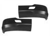 Kozak Black Plastic Bumper Extension Corners (Driver Left & Passenger Right Side) Pair Set for Kenworth T680 - Tacoma Parts Corporation
