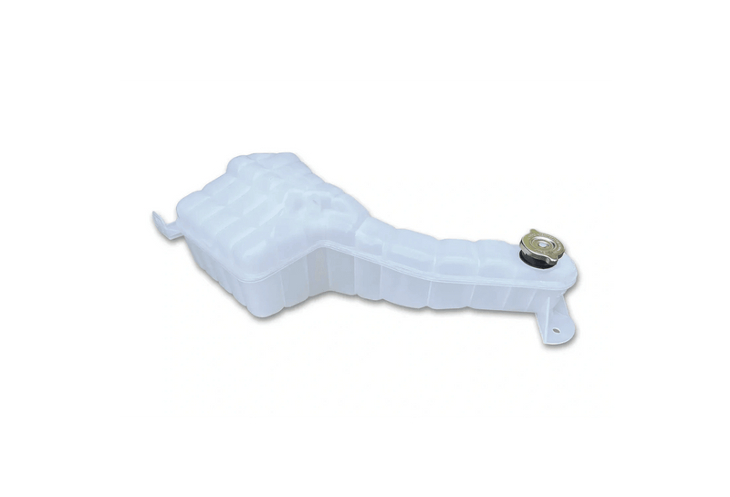 KOZAK Plastic Engine COOLANT RECOVERY TANK Front (Z05-30740-001) For Freightliner M2 PLUS Logo, 2x 22" Windshield wipers and Kozak Reflective Vest