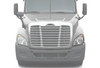 KOZAK HEADLIGHT HALOGEN + LED Replacement Headlight (A06-51907-007) Passenger Right Side For FREIGHTLINER CASCADIA 2008-2017 PLUS Logo, Wipers, 4x H11 LED Bulbs, License Plate Frame, Vest