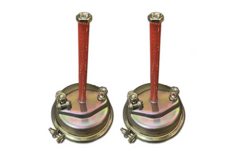 KOZAK Pair of Air Brake Service Chamber Type 30 (T30) -Two Hole Connector