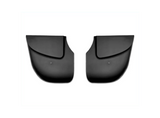 KOZAK Bumper Air Flow Deflector Right Side, Left Side and Center compatible with Volvo VNL 2004-2017 PLUS Volvo Logo with Stripe, 2x 22" Windshield Wipers and KOZAK Reflective Vest