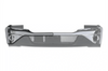 Kozak Chrome Bumper Cover Without Fog LAMP Hole (Passenger Right Side) for Kenworth T680 Next GEN 2022 2023+ Plus Logo, 2x22 Windshield Wipers and KOZAK Vest