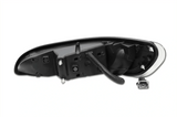 KOZAK Black LED Headlight (Driver Left Side) for PETERBILT 330 335 384 386 387 PLUS Logo, Windshield Wipers and Vest