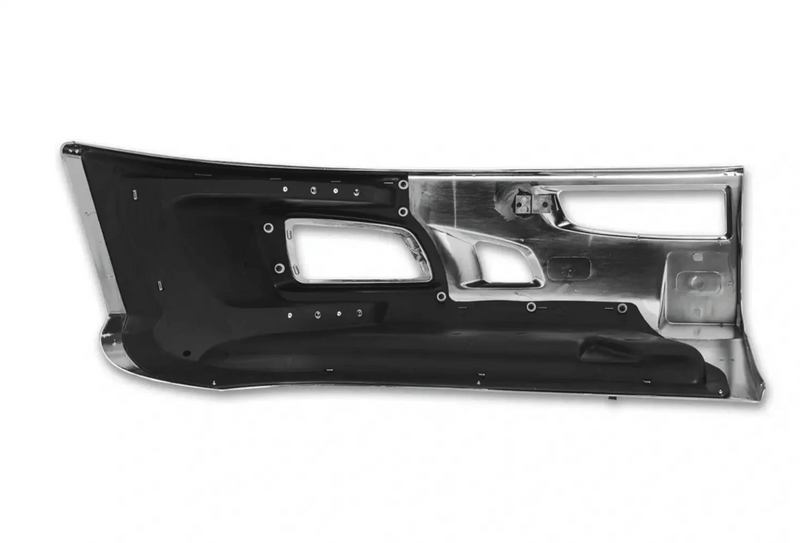 Kozak Chrome Plastic Bumper Extension Corner Left (Driver Side) for Kenworth T660 - Tacoma Parts Corporation