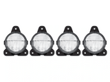KOZAK LED Fog Lights Lamps and Driving Lamps (Set of 2 Front Pair) Compatible with Volvo VNL VNR 2018-2019 (Driver and Passenger Side) PLUS KOZAK Reflective Vest