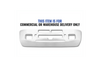 Kozak Aftermarket Replacement Defense Aero Fiberglass Bumper for Kenworth T600 PLUS Kenworth Logo, 2x22" Windshield Wipers and KOZAK Reflective Vest