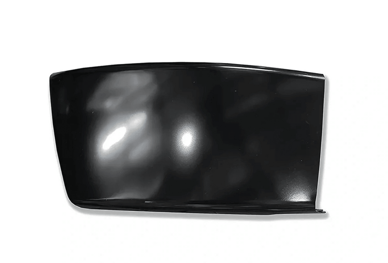 Kozak Steel Black Bumper Corner Passenger (Right) Side compatible with Freightliner M2 Business Class 106 112 03-12 PLUS Logo, 2x 22" Windshield wipers, License Plate Frame and Vest