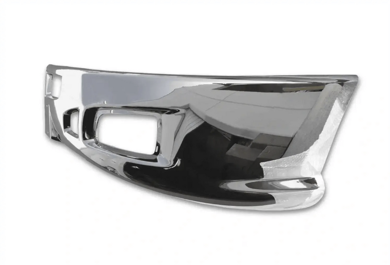 Kozak Chrome Plastic Bumper Extension Corner Left (Driver Side) for Kenworth T660 - Tacoma Parts Corporation