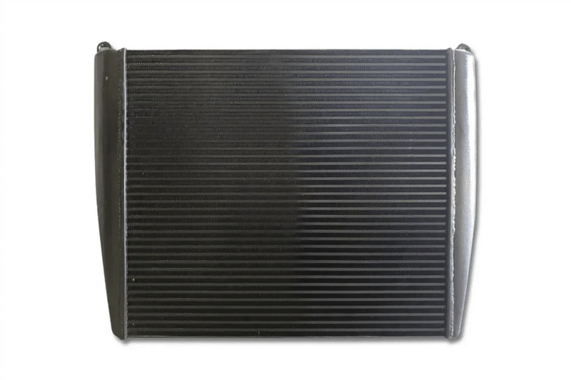 KOZAK Replacement Charge Air Cooler 441114 for Peterbilt 320 378 379 387 359 377 385 330 335 386 357 1989-2007 Conventional Cab PLUS Logo, Wipers, License Plate Frame, 2x Trailer Tail Lights and Vest
