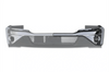 Kozak Chrome Bumper Cover with Fog LAMP Hole (Driver Left Side) for Kenworth T680 Next GEN 2022 2023+ Plus Logo, 2x22 Windshield Wipers and KOZAK Vest
