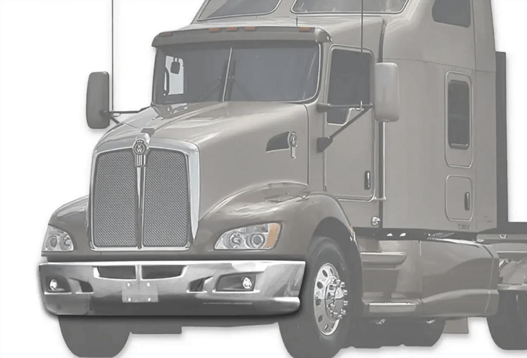 Bumper Extension Corners Chrome Plastic Set Kenworth T660 – Tacoma