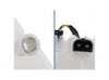 KOZAK Heavy Duty Engine Overflow Coolant Recovery Bottle Tank with Cap and Sensor (603-5504) Compatible With Volvo VN VNL VNM 1996-2003 PLUS Logo, Wipers, License Plate Frame and Vest