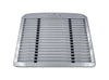 Aluminum Grille Compatible with Freightliner FLD 120 1992-2003 PLUS 2x 22" Windshield Wipers, Freightliner Logo, and KOZAK Reflective Vest