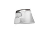KOZAK Chrome Extension Corner Bumper End Caps Left Side (Driver Side) for Freightliner Columbia 2001-2017 PLUS Logo, 2x2" Windshield Wipers and KOZAK Reflective Vest