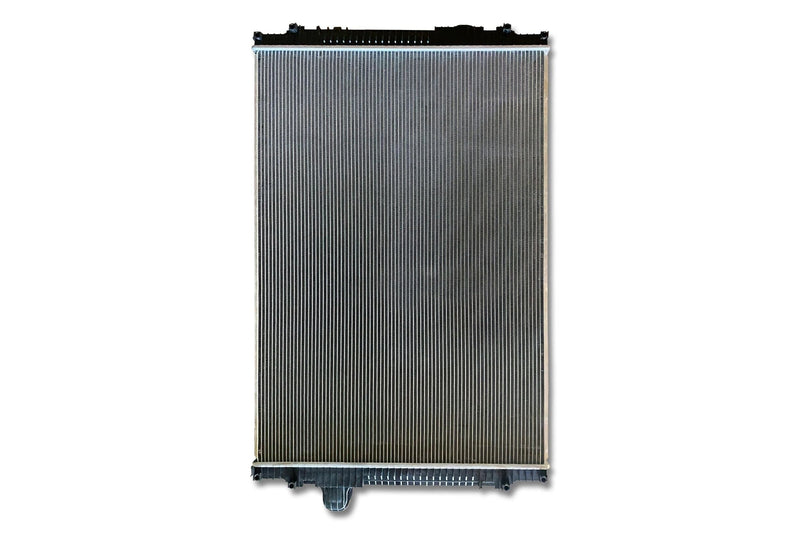 KOZAK Radiator N4020002 for Kenworth T660 2008-2011, W900 2008-2015, T880 2014 Truck (WITHOUT Frame & WITHOUT Oil Cooler) PLUS Logo, Wipers, License Plate Frame, 2x Trailer Tail Lights and Vest