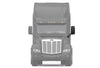 Kozak Black Replacement Door Mirror with Arm Left [Driver] Side Compatible With Peterbilt 579 Semi Trucks PLUS Logo, Kozak Vest and 2x22 inch Windshield wipers