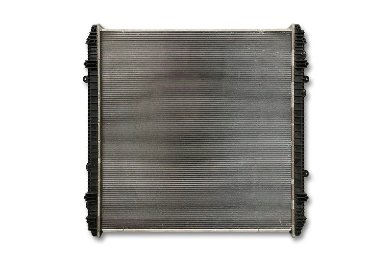 KOZAK Radiator (BHTU2229001) for Freightliner Century, FLD, Classic XL & Columbia PLUS Logo, Wipers, License Plate Frame, 2x Trailer Tail Lights and Vest