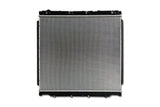 KOZAK Replacement Radiator (TXE1003849D) for Freightliner Cascadia 2017 & Newer, WITHOUT Frame PLUS Freightliner Logo, 2x22" Windshield Wipers, License Plate Frame, 2x Trailer Tail Lights and Vest